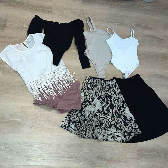 7 Pc. Bundle, SHEIN, love Fire, Ann Taylor, Talbots, Monteau Women’s XS - Picture 8 of 8